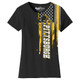 Women's Football USA Flag T-Shirt product