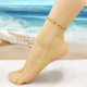 Multicolor Crystal Butterfly Ankle Bracelet product