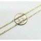 10K Gold Italian Figaro Chain product