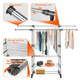 NewHome™ Extendable Garment Hanging Rack product