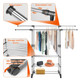 Extendable Garment Hanging Rack product