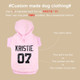 Personalized Dog Hoodies product