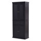 HomCom® 72" Freestanding Kitchen Pantry Cabinet with Doors & Adjustable Shelves product