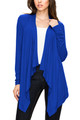 Women's Basic Draped Long Sleeve Open Front Knit Cardigan product