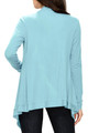 Women's Basic Draped Long Sleeve Open Front Knit Cardigan product