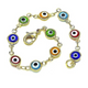 Women's 18K-Gold-Plated Protection Good Luck Bracelet product