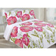 Oversized Pink and Lime Quilt Set product