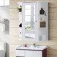 Wall-Mounted Bathroom Storage Medicine Cabinet with Mirror product