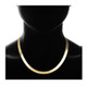 14K Gold-Plated Flat Herringbone Chain Necklace product