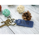  Custom Personalized Leather Keychain  product