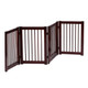 30-Inch Configurable Folding Free-Standing 4-Panel Wood Pet Gate product