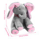 12-Inch Stuffed Plush Elephant product