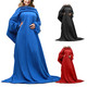 Wearable Fleece Blanket with Sleeves product