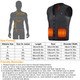 N'Polar™ 5-Zone Fleece-Lined Heated Vest (Requires Power Bank) product