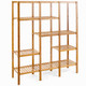 Multifunctional Bamboo Shelf Storage Organizer Rack product