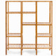 Multifunctional Bamboo Shelf Storage Organizer Rack product