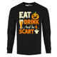 Men's Creepy Halloween Long Sleeve Shirt product