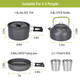 LakeForest® 12-Piece Camping Cookware Set product