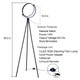 Modern Color Ring Standing Floor Lamp with Touch Remote product