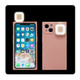 3-in-1 Ring Selfie Flip Light iPhone Case product