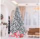 Artificial Snow Flocked 6ft, 7.5ft or 9ft Unlit Christmas Tree product