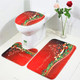 3-Piece Christmas Bathroom Rug Set product