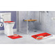 3-Piece Christmas Bathroom Rug Set product