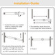 Tension Curtain Rod with Spring product