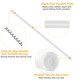 Tension Curtain Rod with Spring product