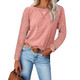 Women's Casual Long Sleeve Top with Raglan Sleeve product