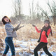 Unisex PU Winter Gloves product