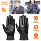 Unisex PU Winter Gloves product