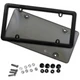 Zone Tech® Clear Smoked License Plate Cover And Frame product