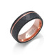 Azury 8mm Tungsten Carbide Unisex Band Rings product