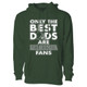 Men's Only The Best Dads Football Fan Pull Over Hoodie product