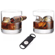 Eravino™ Cigar-Holding Whiskey Glasses (Set of 2) + Bonus Cigar Cutter product