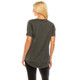 Casual Loose Fit Raglan Cross Stitch Comfy Tees product