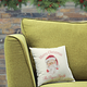 18" Farmhouse Personalized Merry Christmas Santa Pillow Cover product