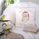 18" Farmhouse Personalized Merry Christmas Santa Pillow Cover product