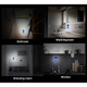 Rechargeable Motion Sensing Blue LED Night Light (2-Pack) product