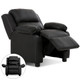 Kids' Deluxe Padded Armchair Recliner with Headrest and Storage Arm product