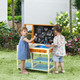 Kids' Wooden Kitchen Playset with Chalkboard product