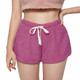 Women's Plush Solid Pajama Shorts (3-Pairs) product