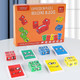  Wooden Expressions Matching Block Puzzle-Building Cubes Card Game product