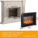 Electric 28.5" Insert Fireplace  Heater with Remote Control product