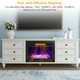 Electric 28.5" Insert Fireplace  Heater with Remote Control product