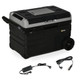 12V 37-Quart Portable Car Refrigerator Cooler with Wheels, Handle, & LED product