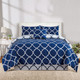 Reversible Microfiber Bed Comforter with Pillow Shams product