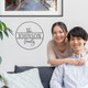 Personalized Circle Family Name Metal Sign product