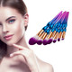 7-Piece Professional Abstract Everyday Use Makeup Brush Set product